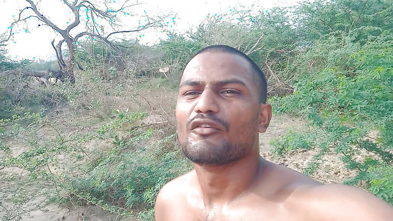 Full Sweat On Boy Face Moving on hill Full Sweat