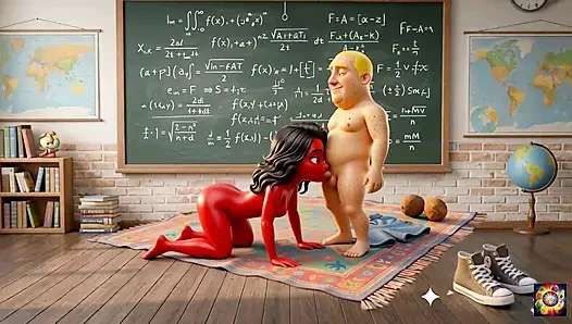 Tutkulu öğretmen romantizmi - ai hentai asmr