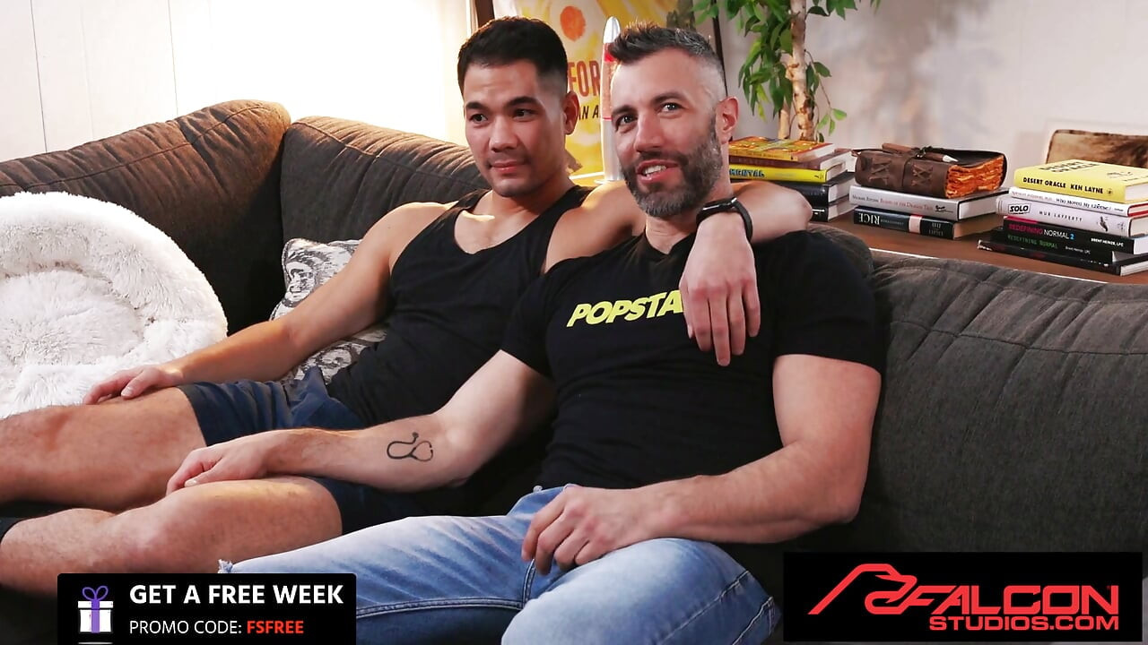 Falcon Studios - Cole Connor et Colton Reece baisent pour la première fois sans capote