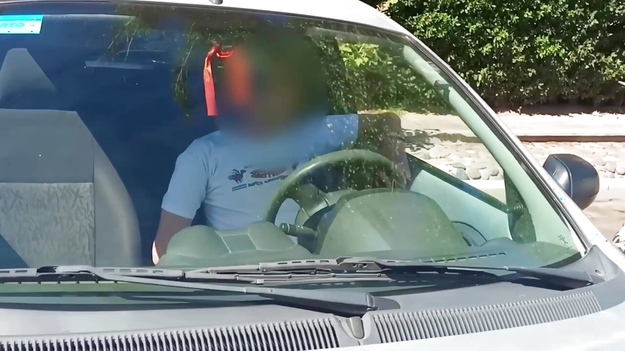 Challenge- Masturbating a stranger in public park