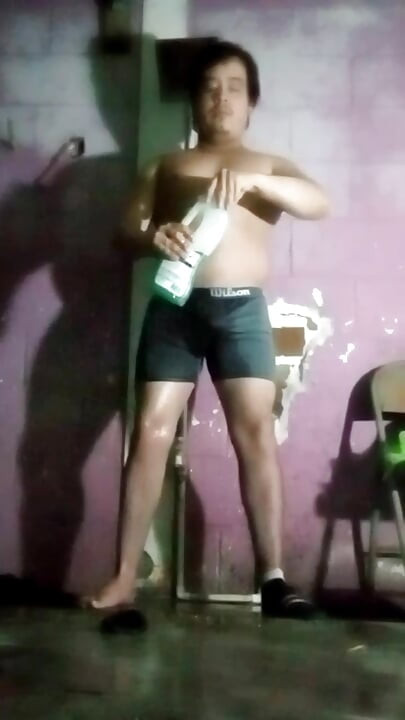 Jesus in boxer pulling his penis chapter 6