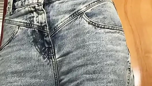 She came home tired and took everything off!