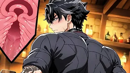 A Tattooed and Muscular Trans Man Displays His Wide-open Pink Pussy in a Close-up Scene Pt1. Ftm Hentai Animation