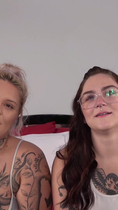 Desperate Amateurs Infinity Iris and Barbie get their big bbw tits and fat asses tight pussies pounded by big white cock | Clip 1