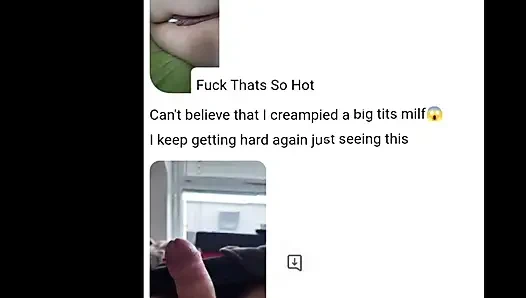 I'm Fucking an 18yo Fan Bareback & Sending It to My Husband at Work