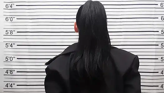 Mila's Courtroom Nightmare: From Handcuffs to Bound and Wrap Gagged Humiliation