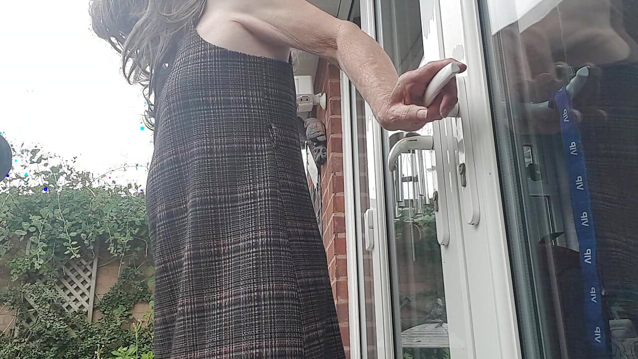 Whoops...my dress came down