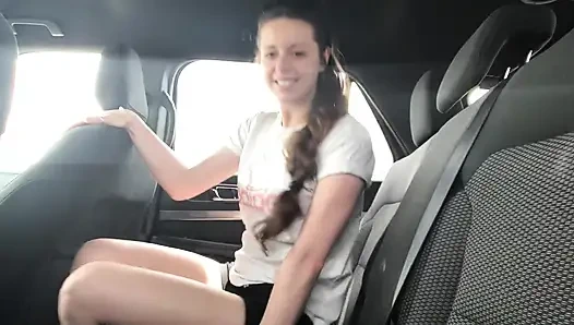 Taking an Uber and Getting Naughty in the Backseat