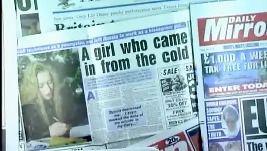 Электрический синий: секс модель файл 4