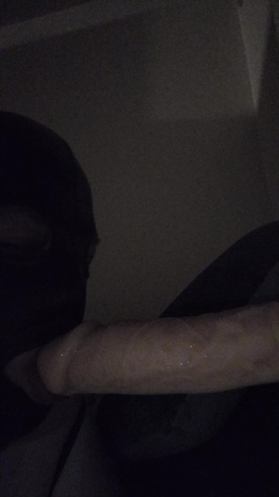 Dildo suck 2