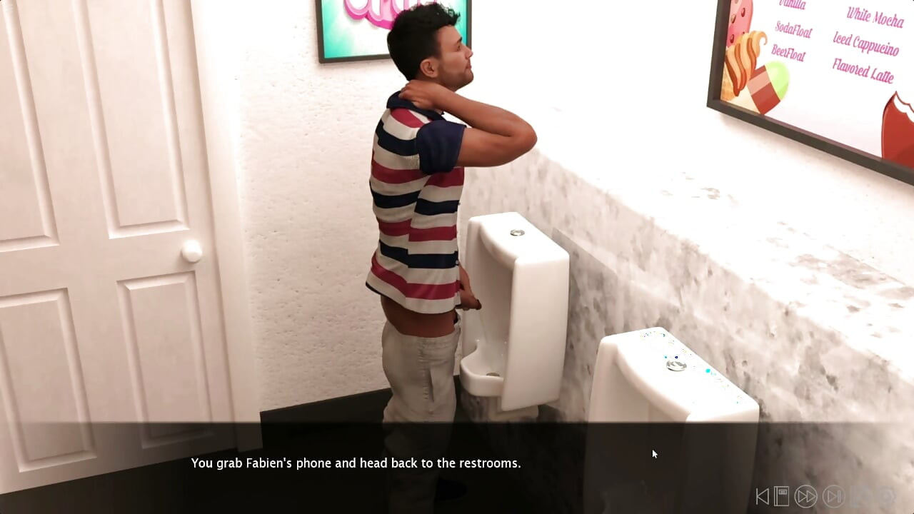 Big Cock Twink Gay Mathew Giving Handjob To Gay Fabien In Toilet