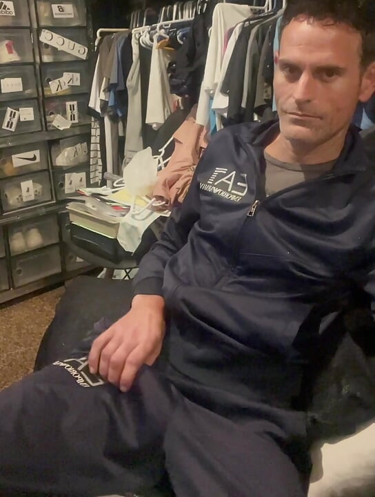 Mike masturbating again