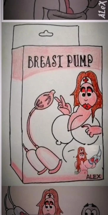 Laura and the breast pump