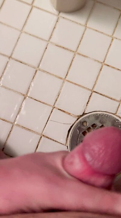 Jerkin it in the shower