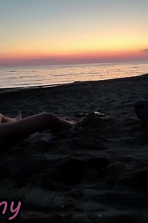 Dick Flash French Teacher MILF Risky Beach Blowjob Maspalomas Nude Beach Cumshot People