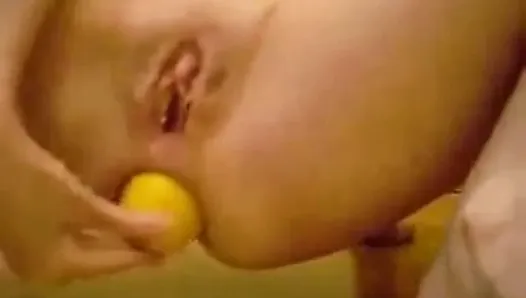 Lemon in ass