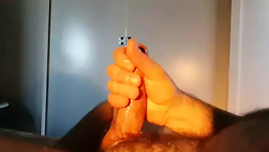 Cum atış içinde ağır çekimden büyük kafa