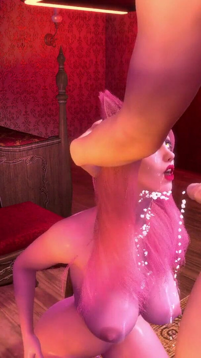 Thrilling moment from "Cat's estrus l 3D animation SFM"