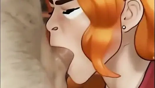 Sarışın turuncu kız romantizmi