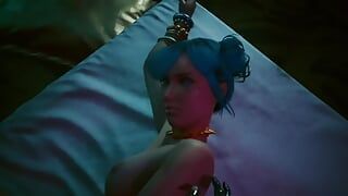 Cyberpunk 2077 Scene di sesso (panam, Judy, Alt, Evelyn, Hanako Arasaka e Blue Moon)