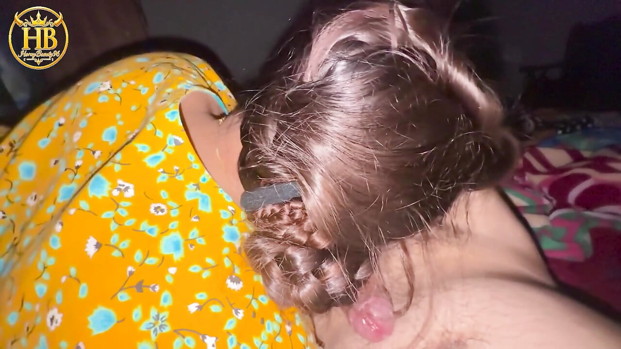 내 섹시한 인도 마누라 하드코어 후배위 스타일로 밤새 섹스