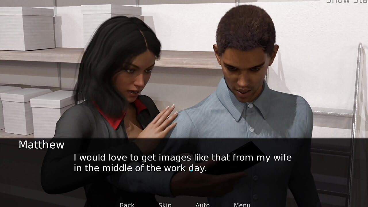 Project Hot Wife - car broke down and then i stripped and saw his dick