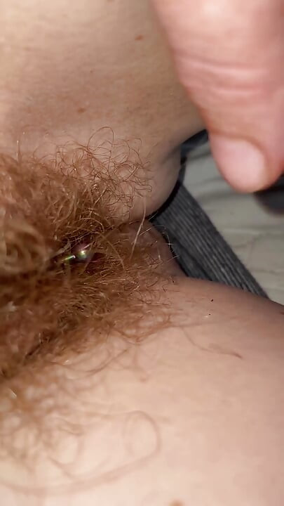 One Hair Heaven as a Single Pube Gets Caught Around My Clit Piercing