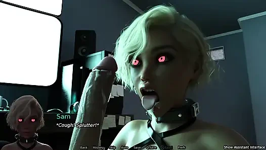 Сводная сестра Куколд сводный братец - геймплей секс-бота и Ntr