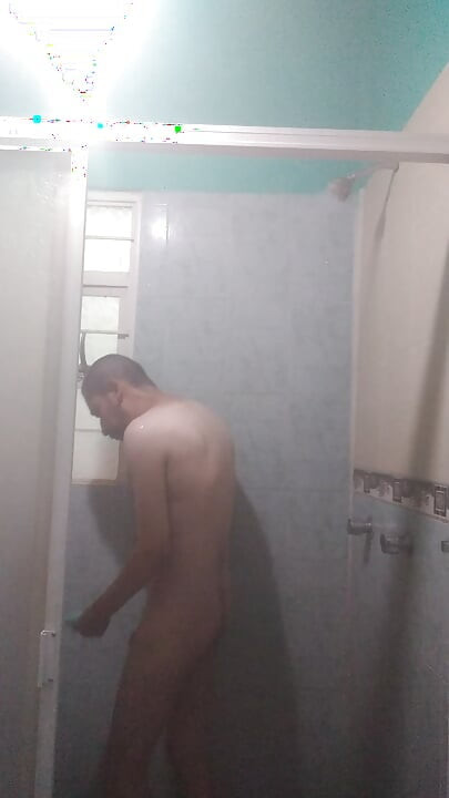 Masturbating before I take a bath