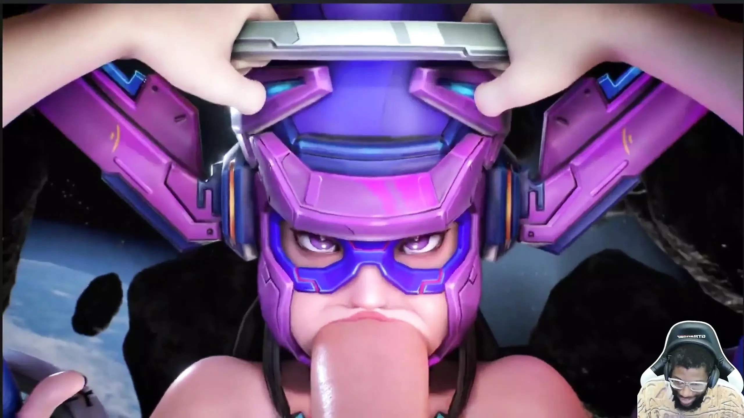 Sombra Watches Gloryhole Deepthroating, Bald Pussy Natasha Fucking, Huge POV Galacta Face Fucking