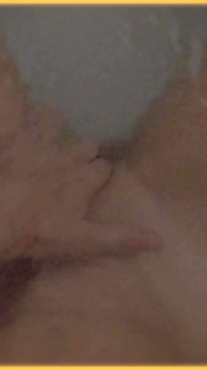 Wifey wants you to jump in the bath with her and clean her big tits. | Clip 2