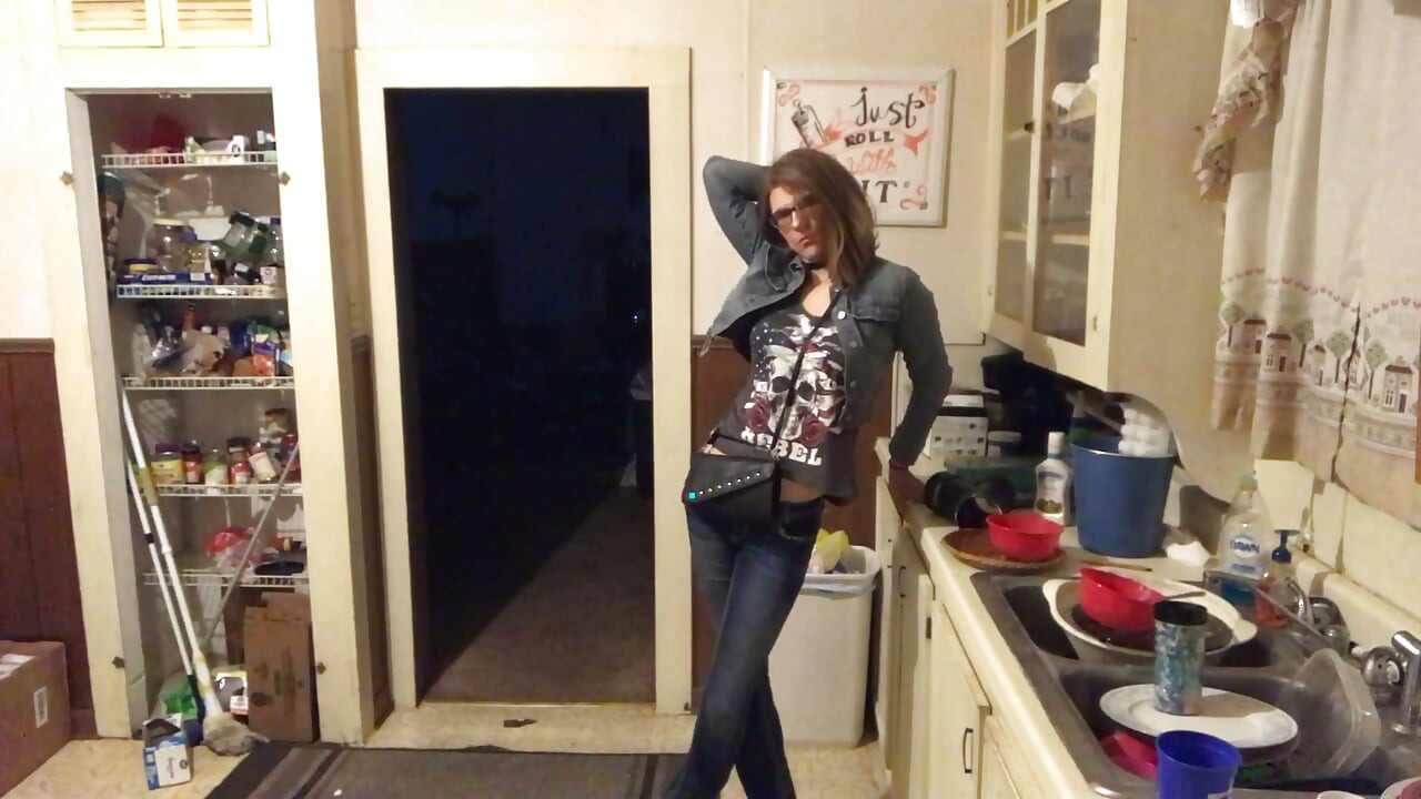 Sexy TransGirl Gets Ready for a Night of Fun!