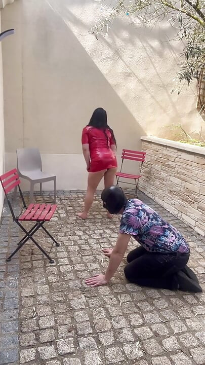 Cleaning My Dirty Feet...
