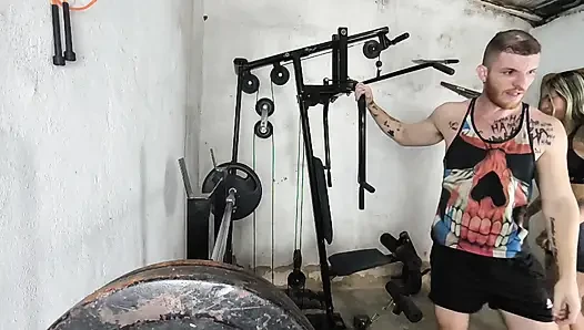 the big ass inside the gym