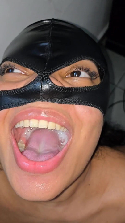 Feeding my pregnant slave piss and cum and spit (Part II) | Clip 1