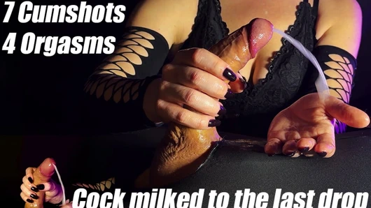 EP.8 ich entleere seinen schwanz bis zum allerletzten tropfen, buchstäblich! 7 mal abspritzen 4 orgasmen