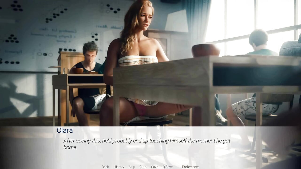The Wife of Dero Island: Married Woman and a College Professor Is Teasing the Students During Class - Episode 2