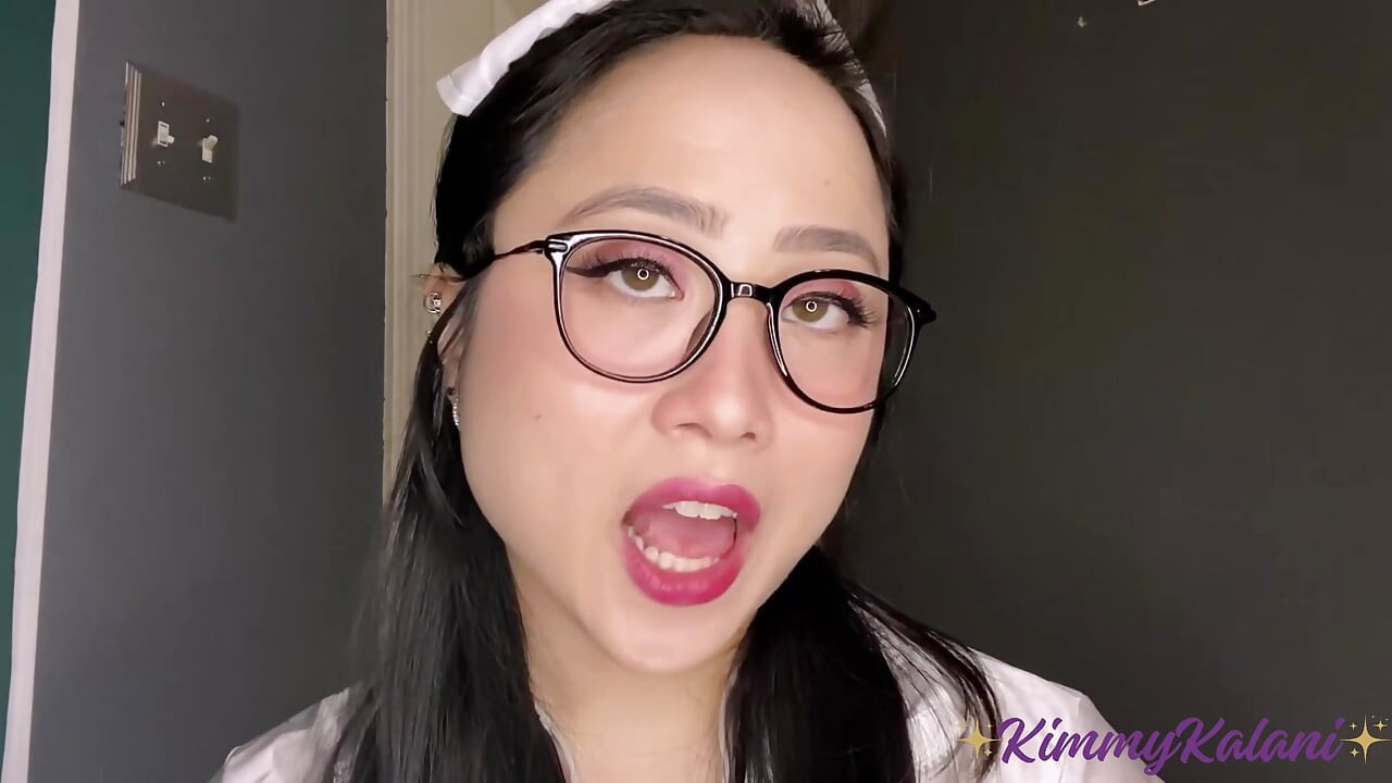 婊子亞洲護士檢查你的精子樣本 - ASMR JOI