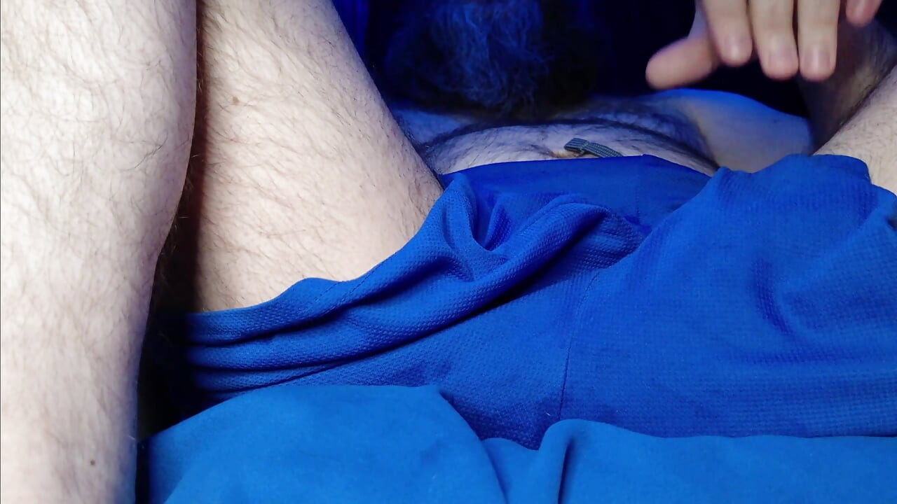 Stroking In Shorts Part 1