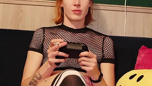 Palworld oynarken yoğun orgazm ve sert becerdin