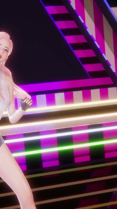 MMD NewJeans - Hype Boy - Ahri and Seraphine Sexy Kpop Dance League of Legends Hentai Uncensored 4K 60FPS | Clip 1