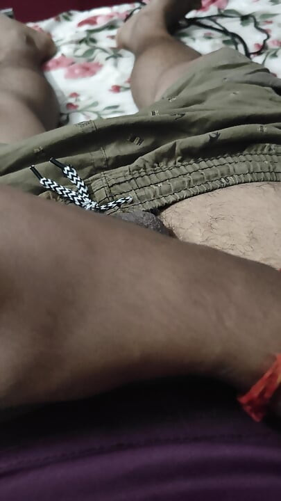 Big Black Cock Waking Up ,Come with me