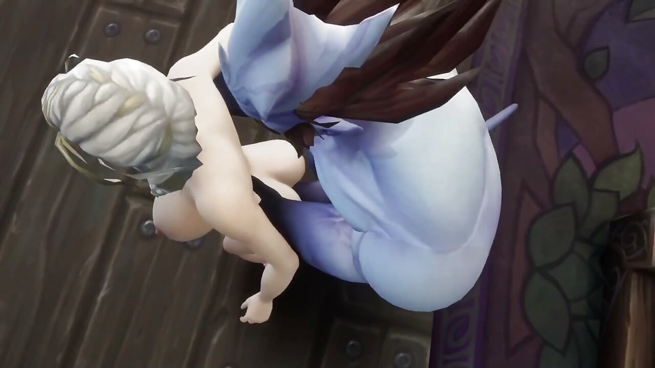 Blonde Witch Take Big Blue Dick - Warcraft Parody
