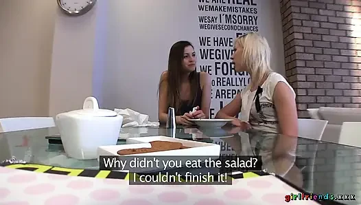 Girlfriends XXX - Lesbian Gfs Pussy Tastes Sweeter Than Pie