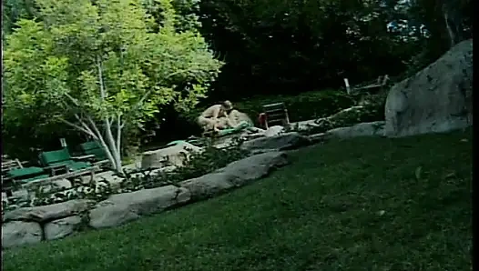 Classic Blonde MILF Nailed Hard Outdoors