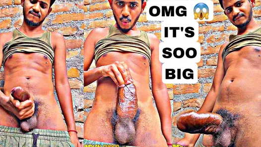 Indian boy BDSM cock massage
