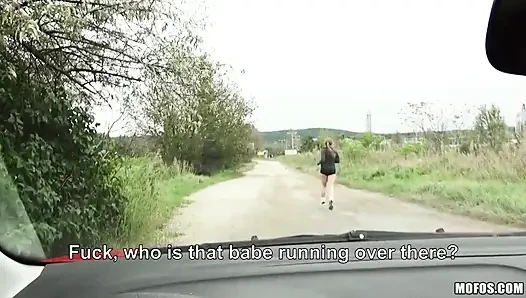 Stranded Teens - R'ussian Alessandra Jane Blows Thomas & Gets Fucked in a Car Before a POV Facial Conclusion
