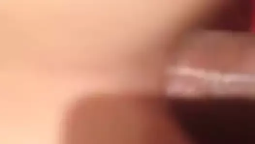 Close up anal