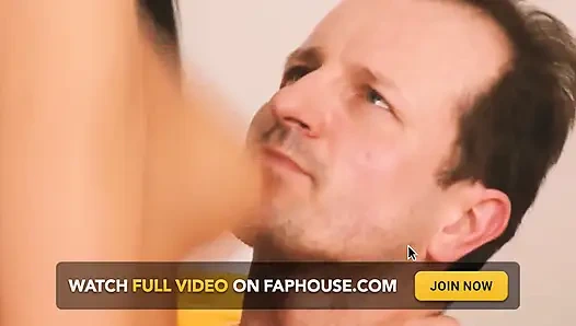 Chicks Fuck Hard Scene-4 Sexy Brunette in Lingerie Enjoys a Creampie