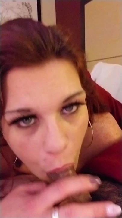 Paying fees with her mouth